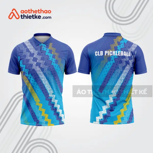 Mẫu thiết kế áo polo thi đấu pickleball pla1106