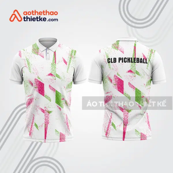 Mẫu thiết kế áo polo thi đấu pickleball pla1107