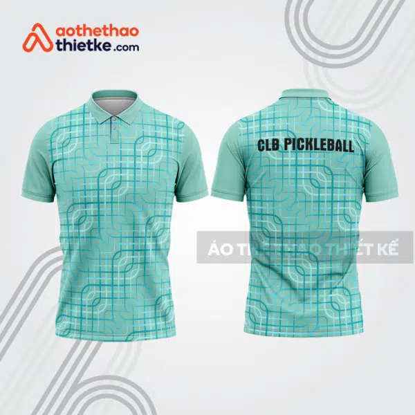 Mẫu thiết kế áo polo thi đấu pickleball pla1108