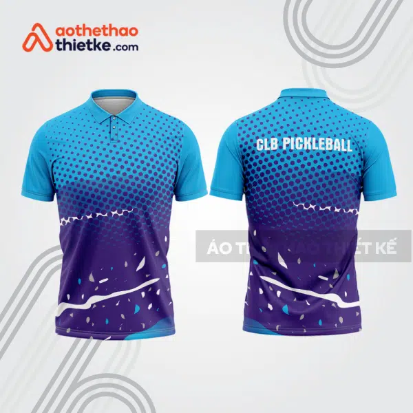 Mẫu thiết kế áo polo thi đấu pickleball pla1111