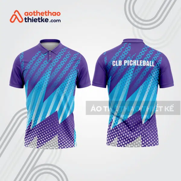 Mẫu thiết kế áo polo thi đấu pickleball pla1114