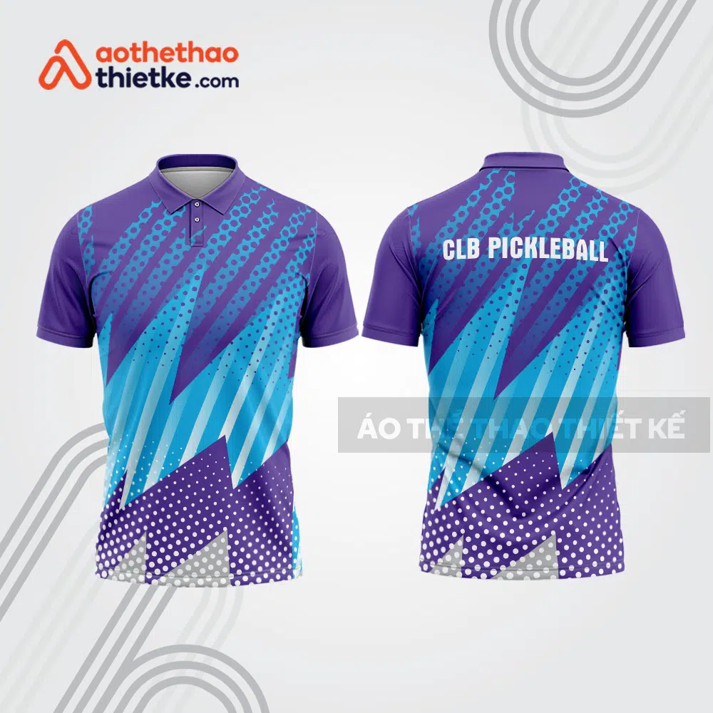 Mẫu thiết kế áo polo thi đấu pickleball pla1114