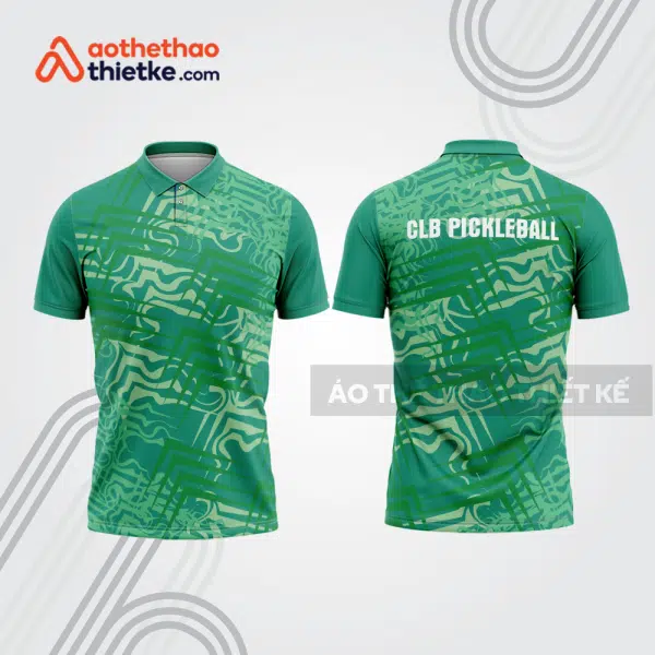 Mẫu thiết kế áo polo thi đấu pickleball pla1115