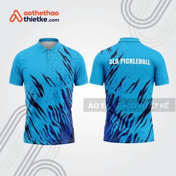 Mẫu thiết kế áo polo thi đấu pickleball pla1117
