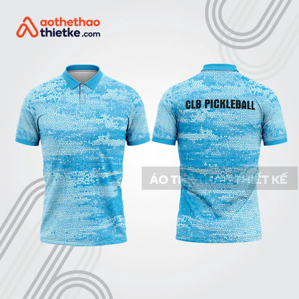 Mẫu thiết kế áo polo thi đấu pickleball pla1118
