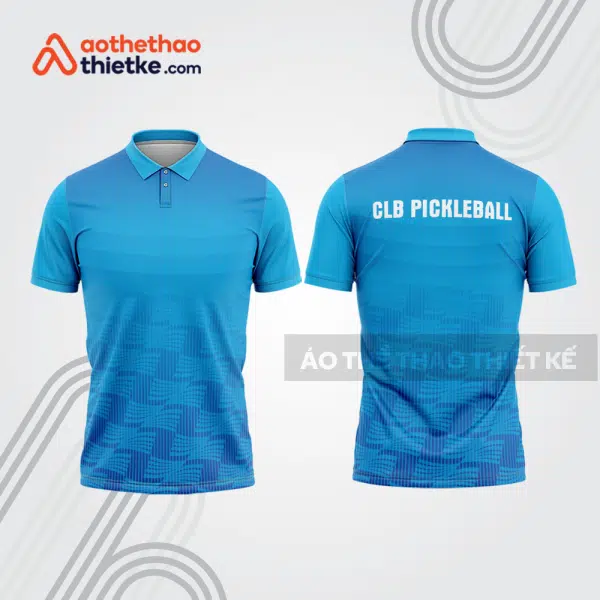 Mẫu thiết kế áo polo thi đấu pickleball pla1120