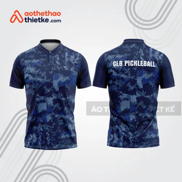 Mẫu thiết kế áo polo thi đấu pickleball pla1123