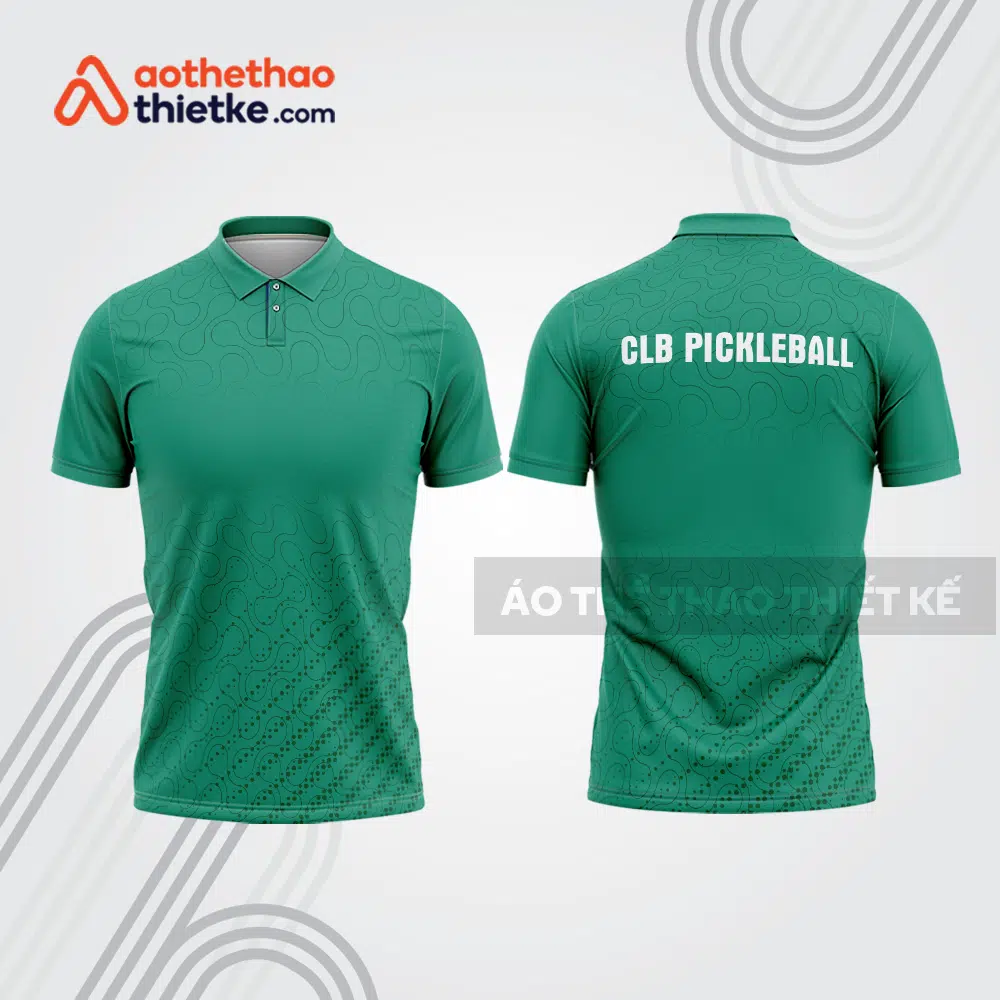 Mẫu thiết kế áo polo thi đấu pickleball pla1126