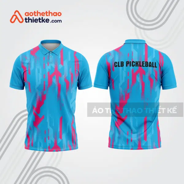 Mẫu thiết kế áo polo thi đấu pickleball pla1131