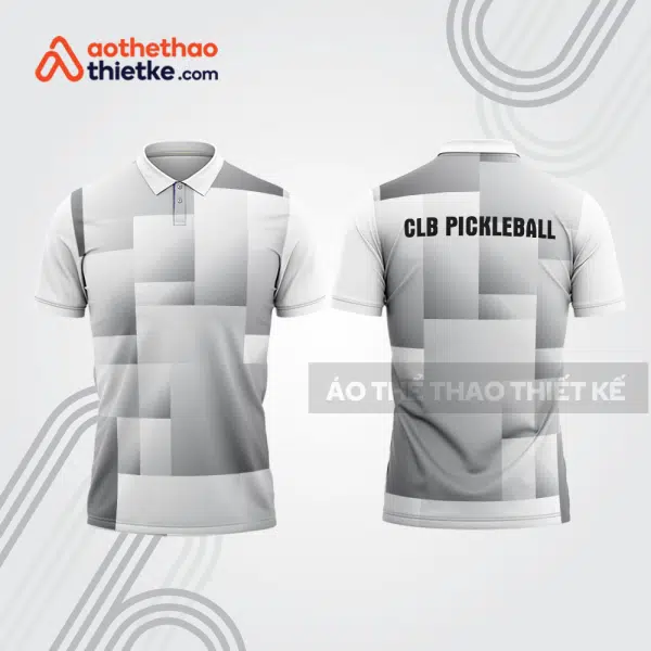 Mẫu thiết kế áo polo thi đấu pickleball pla1136