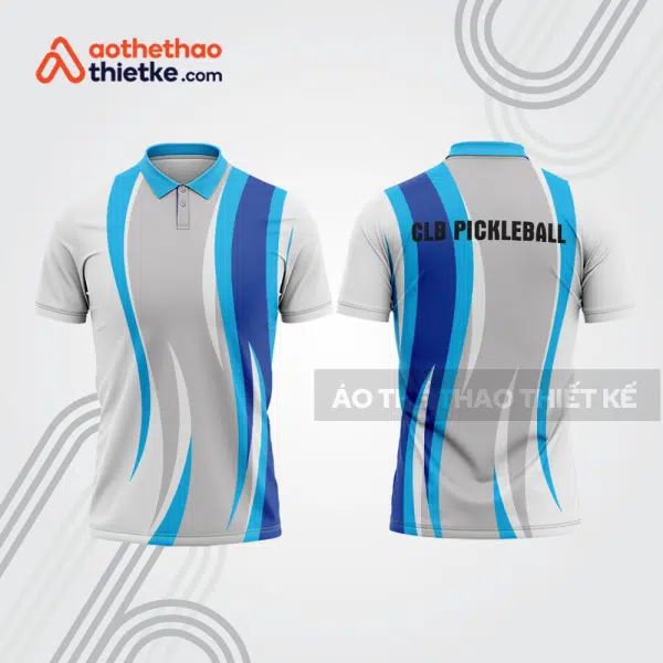 Mẫu thiết kế áo polo thi đấu pickleball pla1139