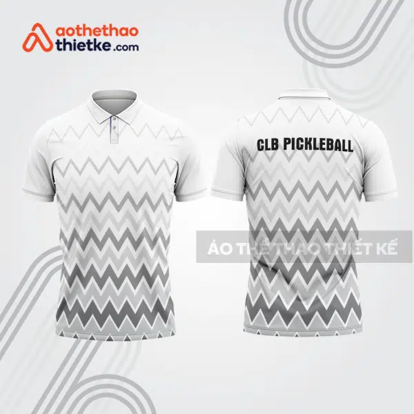 Mẫu thiết kế áo polo thi đấu pickleball pla1149