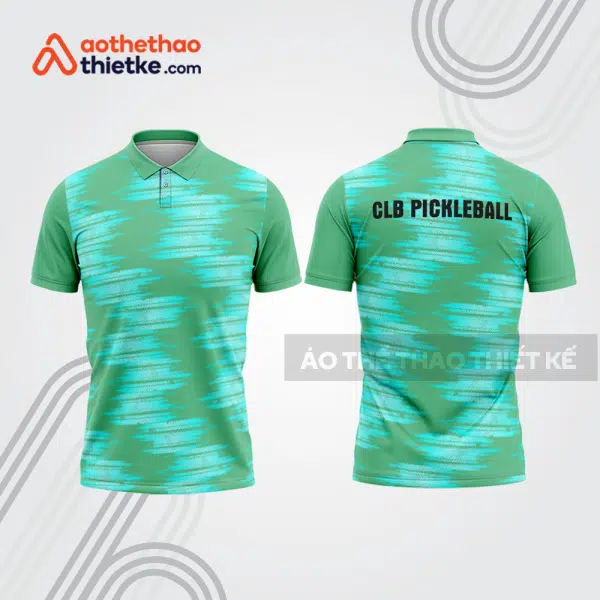 Mẫu thiết kế áo polo thi đấu pickleball pla1160