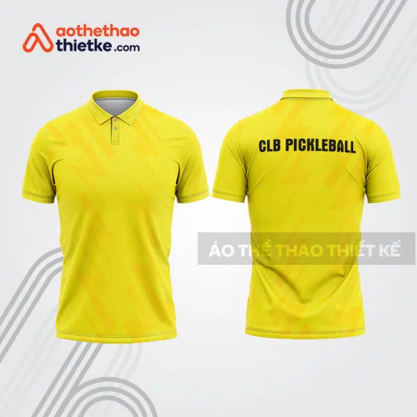 Mẫu thiết kế áo polo thi đấu pickleball pla1161