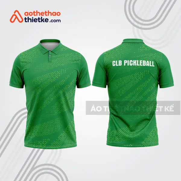 Mẫu thiết kế áo polo đồng phục thi đấu pickleball pla1163