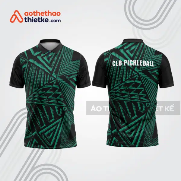 Mẫu thiết kế áo polo đồng phục thi đấu pickleball pla1167