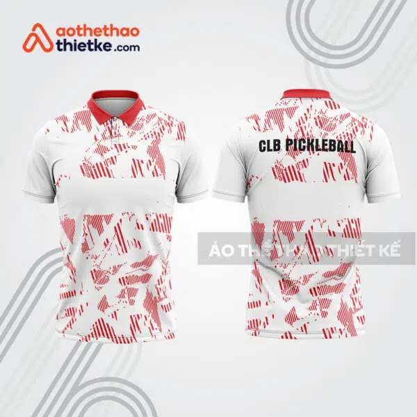 Mẫu thiết kế áo polo đồng phục thi đấu pickleball pla1169