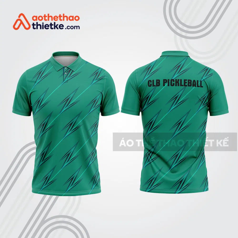 Mẫu thiết kế áo polo đồng phục thi đấu pickleball pla1170