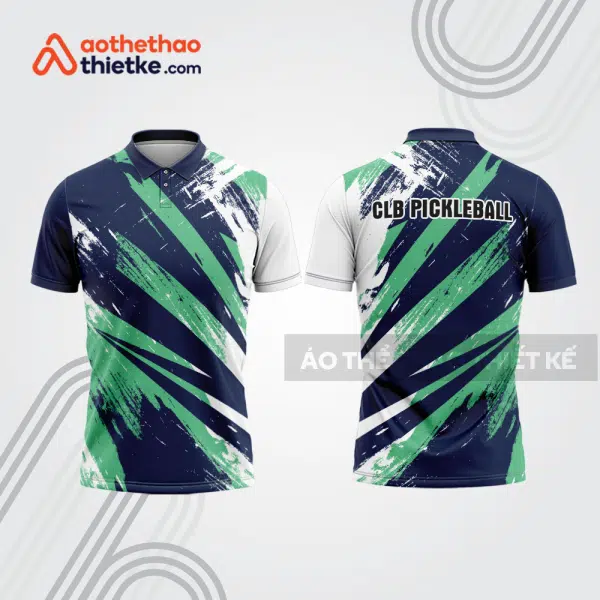 Mẫu thiết kế áo polo đồng phục thi đấu pickleball pla1180