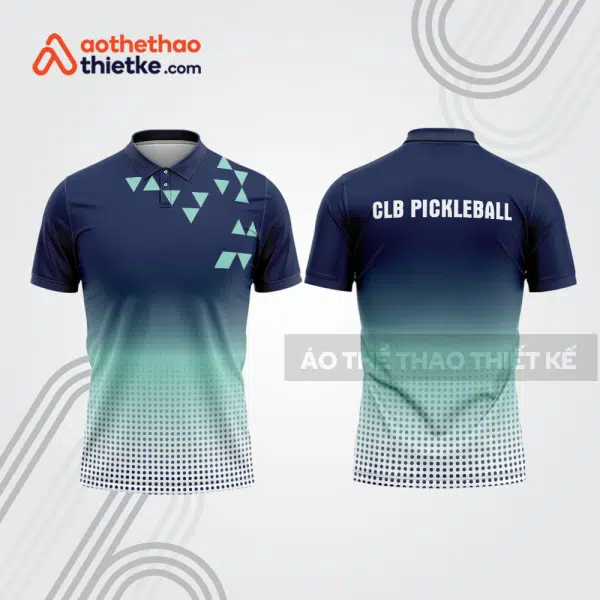 Mẫu thiết kế áo polo đồng phục thi đấu pickleball pla1181