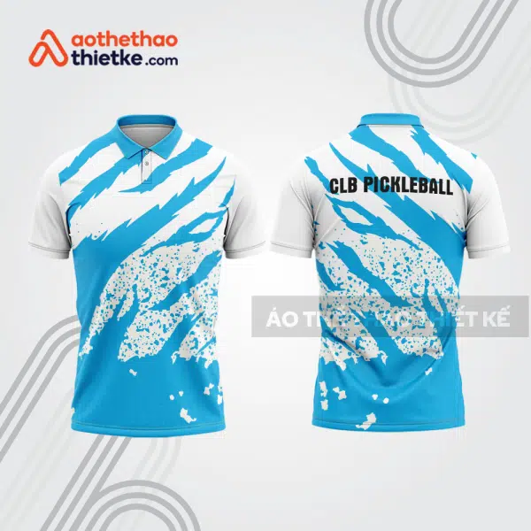 Mẫu thiết kế áo polo đồng phục thi đấu pickleball pla1182