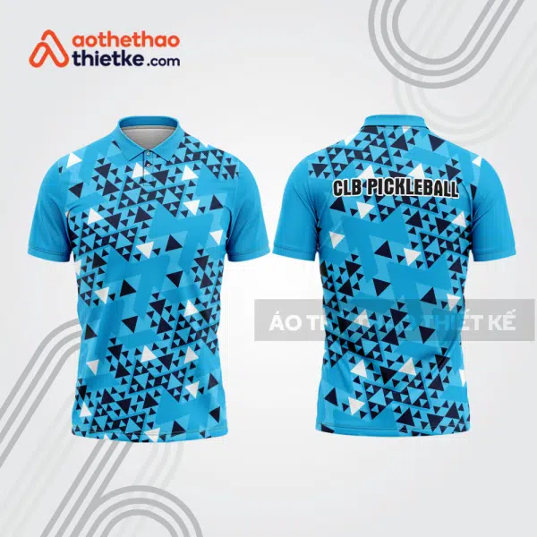 Mẫu thiết kế áo polo đồng phục thi đấu pickleball pla1187