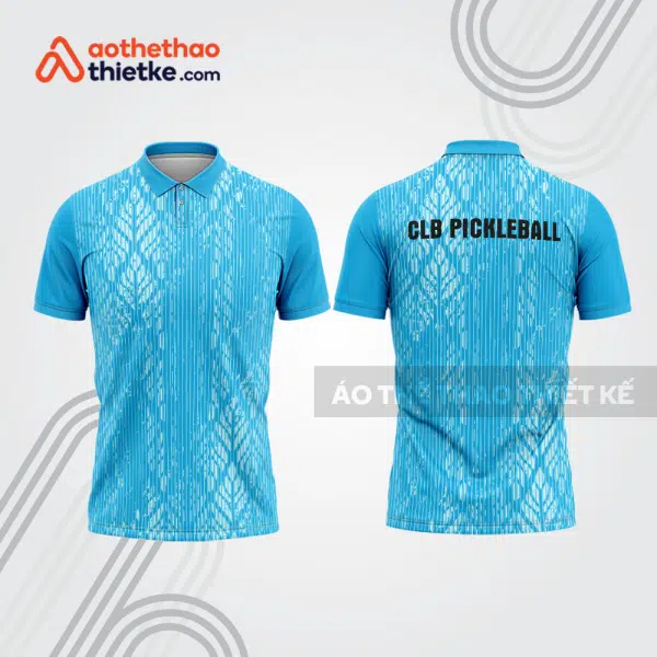 Mẫu thiết kế áo polo đồng phục thi đấu pickleball pla1195