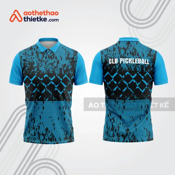 Mẫu thiết kế áo polo đồng phục thi đấu pickleball pla1206