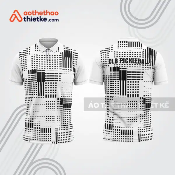 Mẫu thiết kế áo polo đồng phục thi đấu pickleball pla1212