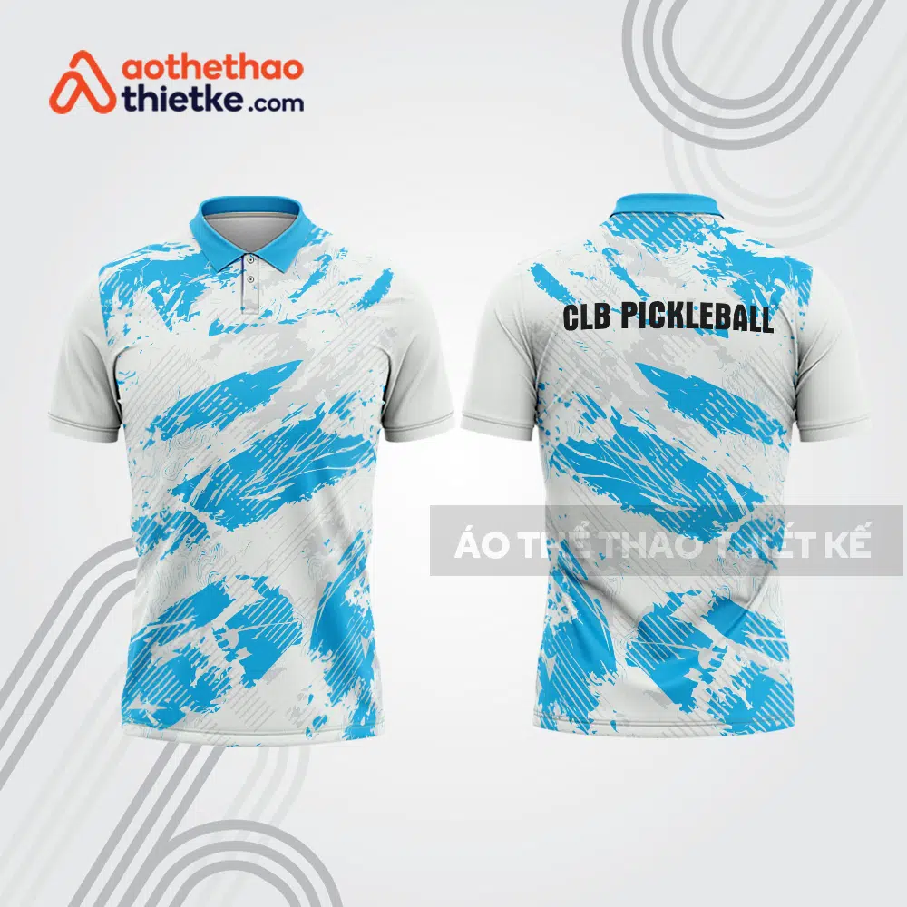 Mẫu thiết kế áo polo đồng phục thi đấu pickleball pla1221