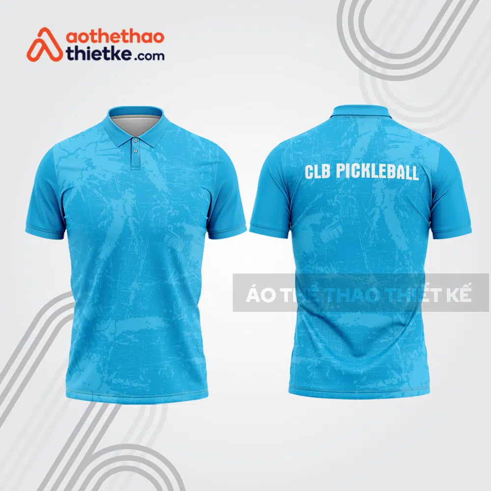 Mẫu thiết kế áo polo đồng phục thi đấu pickleball pla1222