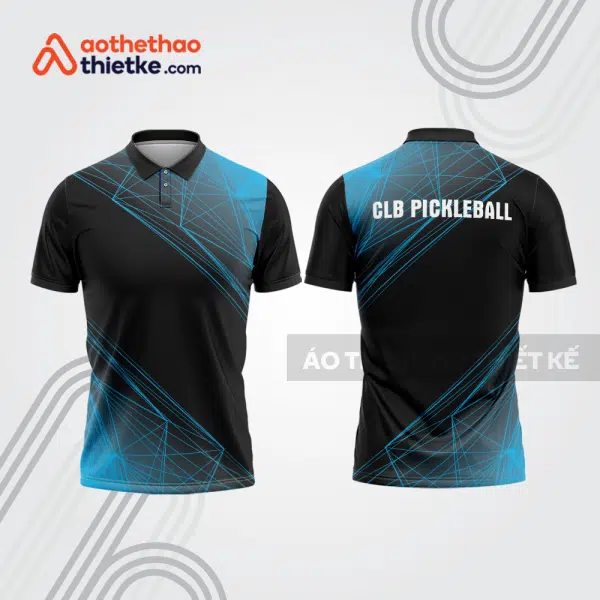 Mẫu thiết kế áo polo đồng phục thi đấu pickleball pla1242