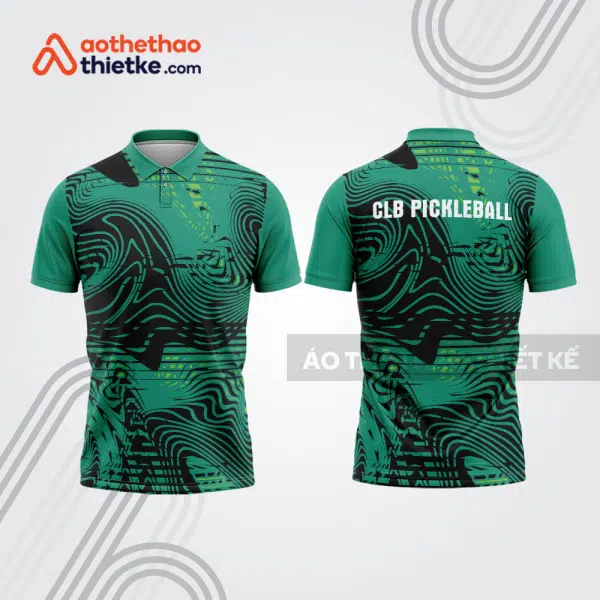 Mẫu thiết kế áo polo đồng phục thi đấu pickleball pla1250