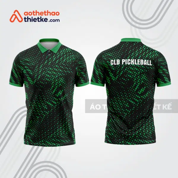 Mẫu thiết kế áo polo đồng phục thi đấu pickleball pla1251