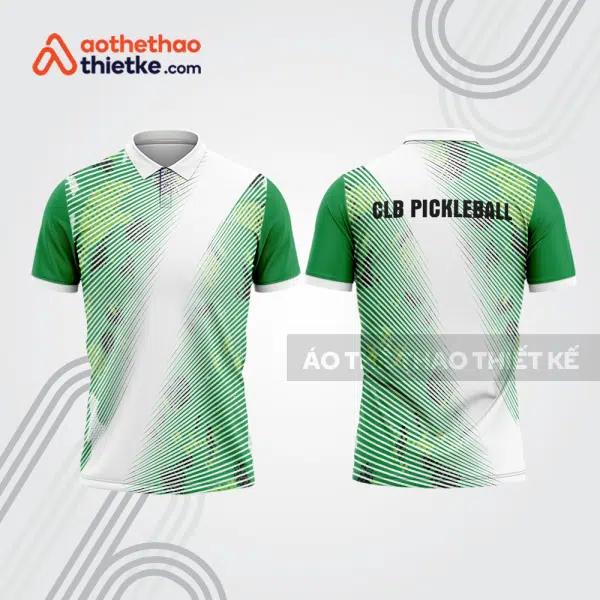 Mẫu thiết kế áo polo đồng phục thi đấu pickleball pla1252