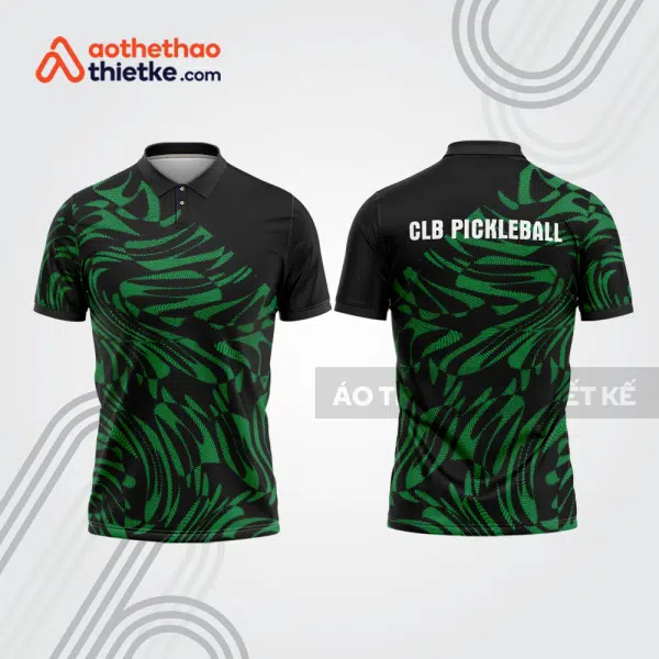 Mẫu thiết kế áo polo đồng phục thi đấu pickleball pla1258