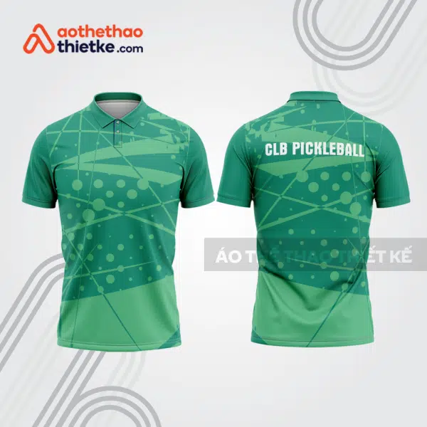 Mẫu thiết kế áo polo đồng phục thi đấu pickleball pla1260