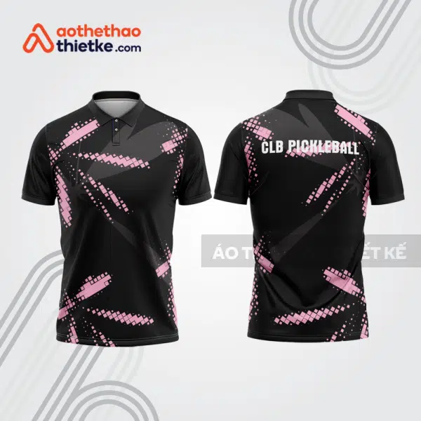 Mẫu thiết kế áo polo đồng phục thi đấu pickleball pla1262