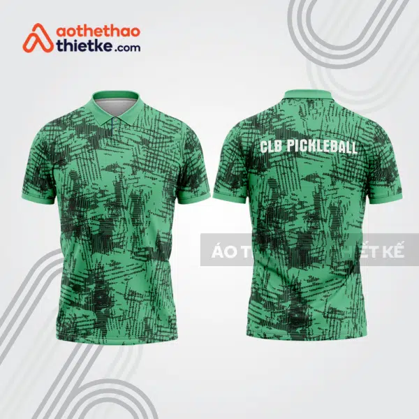 Mẫu thiết kế áo polo đồng phục thi đấu pickleball pla1264