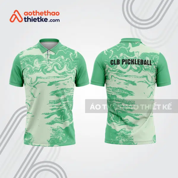 Mẫu thiết kế áo polo đồng phục thi đấu pickleball pla1265