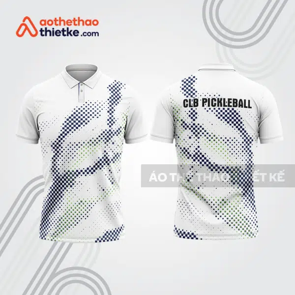 Mẫu thiết kế áo polo đồng phục thi đấu pickleball pla1266