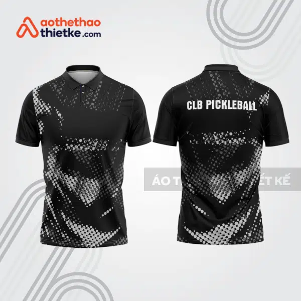 Mẫu thiết kế áo polo đồng phục thi đấu pickleball pla1267