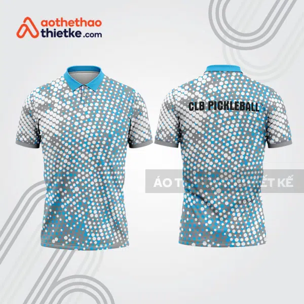 Mẫu thiết kế áo polo đồng phục thi đấu pickleball pla1269