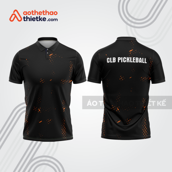 Mẫu thiết kế áo polo đồng phục thi đấu pickleball pla1279