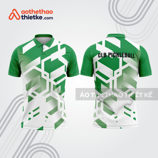 Mẫu thiết kế áo polo đồng phục thi đấu pickleball pla1282