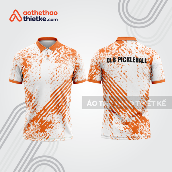 Mẫu thiết kế áo polo đồng phục thi đấu pickleball pla1284