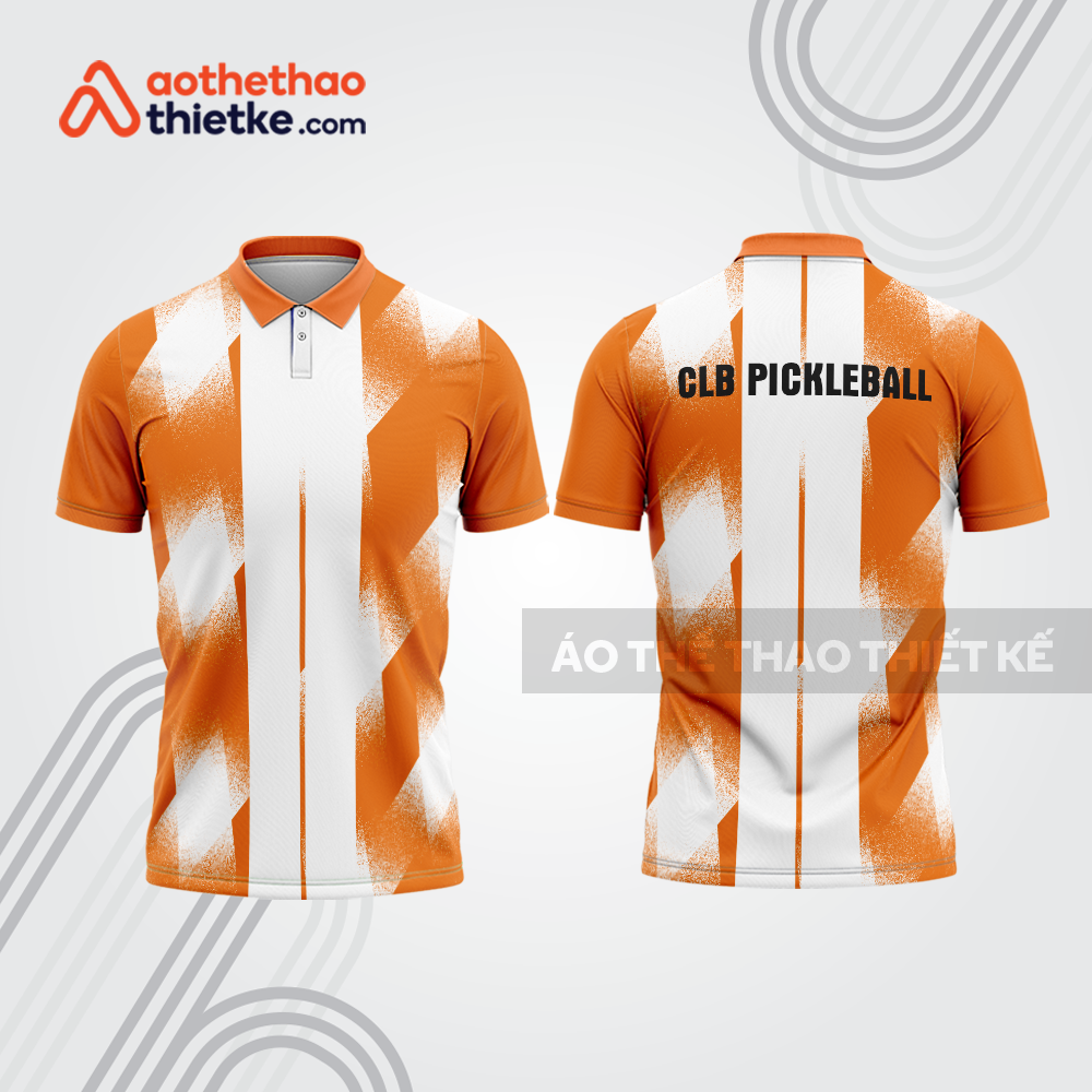 Mẫu thiết kế áo polo đồng phục thi đấu pickleball pla1285
