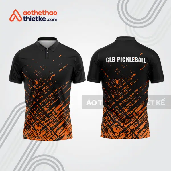 Mẫu thiết kế áo polo đồng phục thi đấu pickleball pla1287