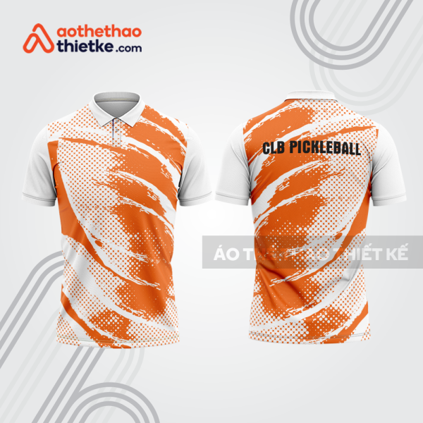 Mẫu thiết kế áo polo đồng phục thi đấu pickleball pla1292