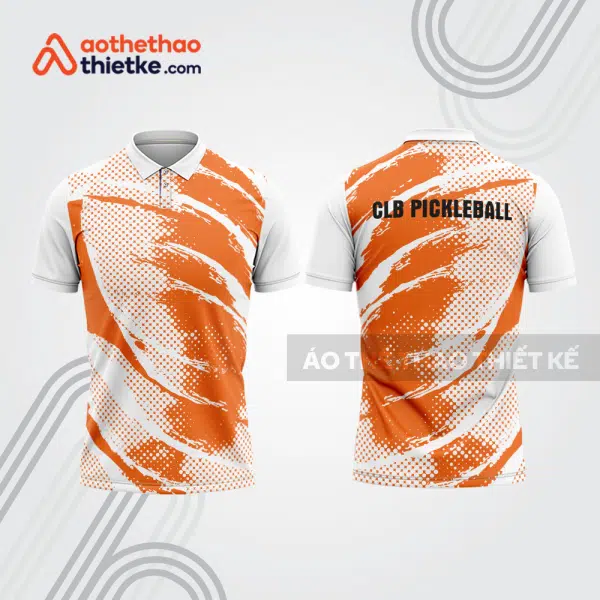Mẫu thiết kế áo polo đồng phục thi đấu pickleball pla1292